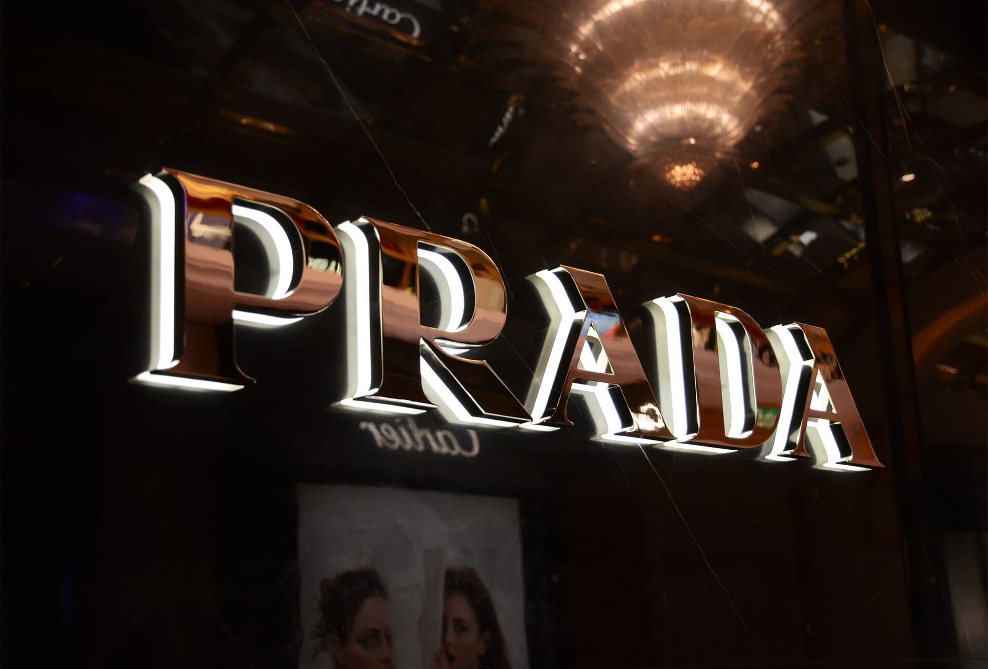 Custom backlit signs in metal or acrylic with LED, indoor outdoor