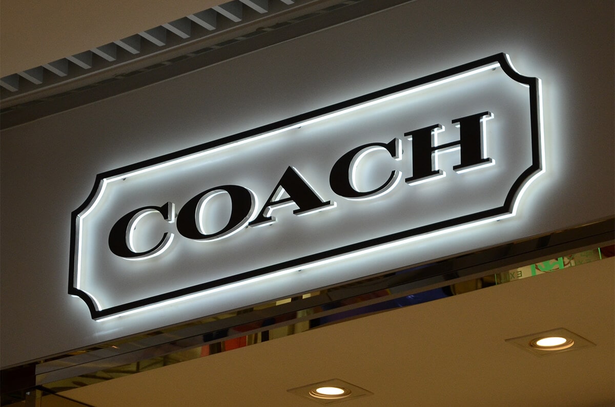 Luxury backlit channel metal signs